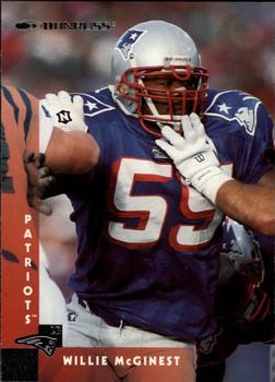 Willie McGinest New England Patriots 1997 Donruss NFL #89